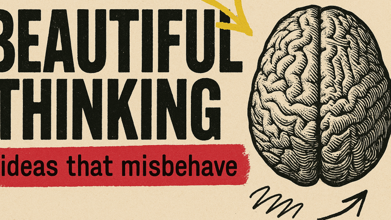 Beautiful Thinking – Ideas that Misbehave. The Anti-TED Newsletter.